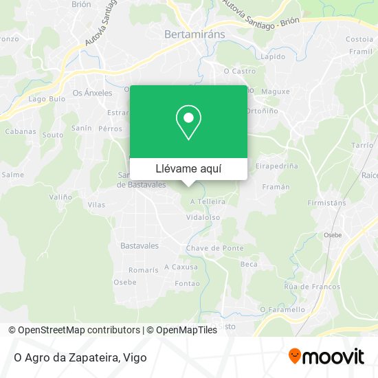 Mapa O Agro da Zapateira