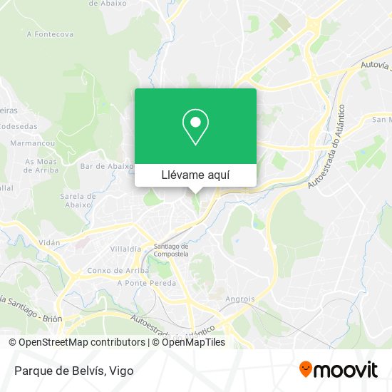 Mapa Parque de Belvís
