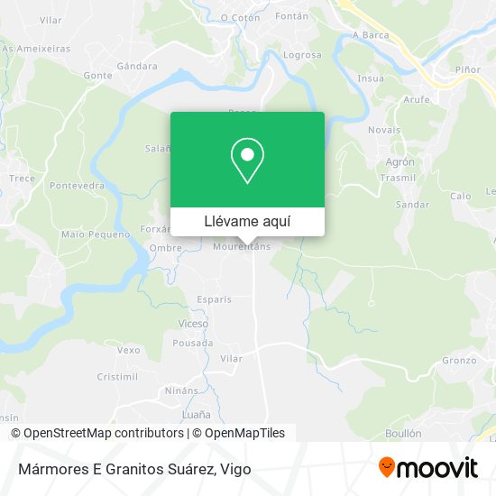 Mapa Mármores E Granitos Suárez