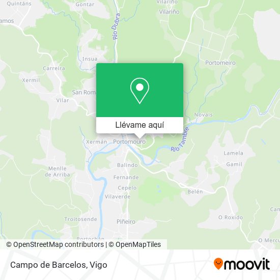Mapa Campo de Barcelos