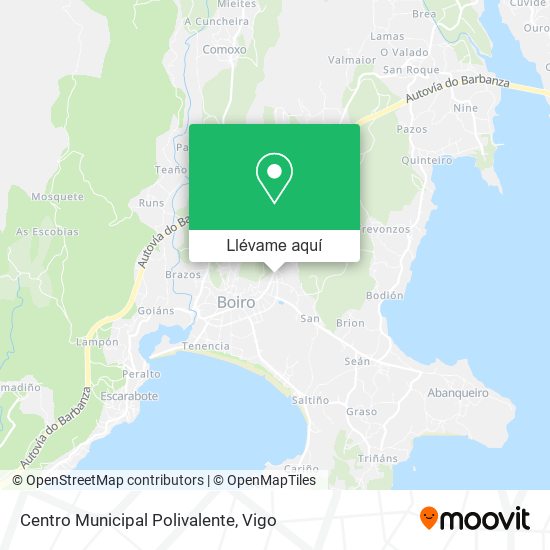 Mapa Centro Municipal Polivalente