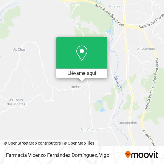 Mapa Farmacia Vicenzo Fernández Domínguez