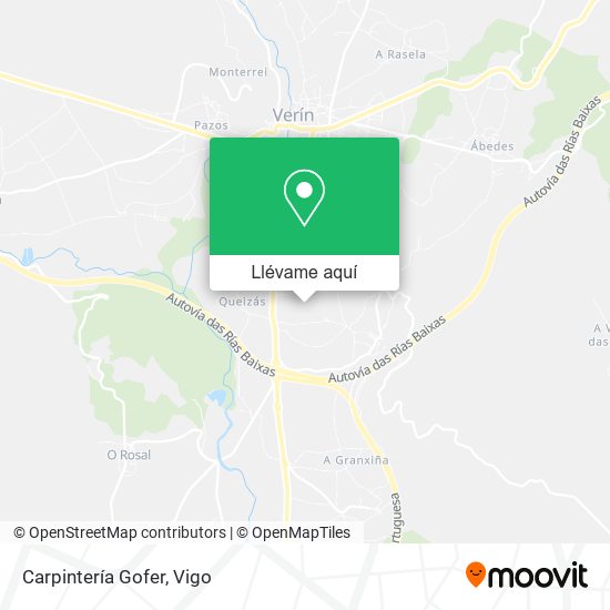 Mapa Carpintería Gofer
