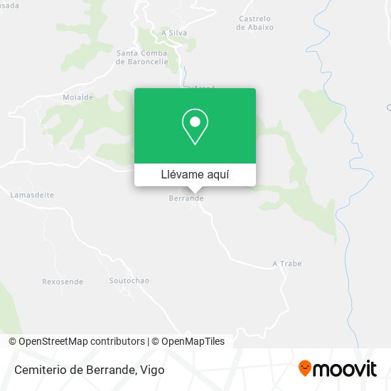 Mapa Cemiterio de Berrande