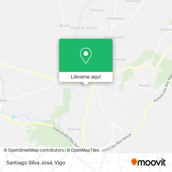 Mapa Santiago Silva José