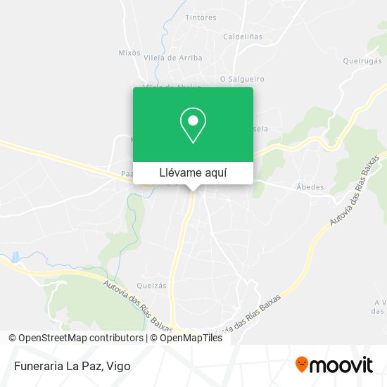 Mapa Funeraria La Paz