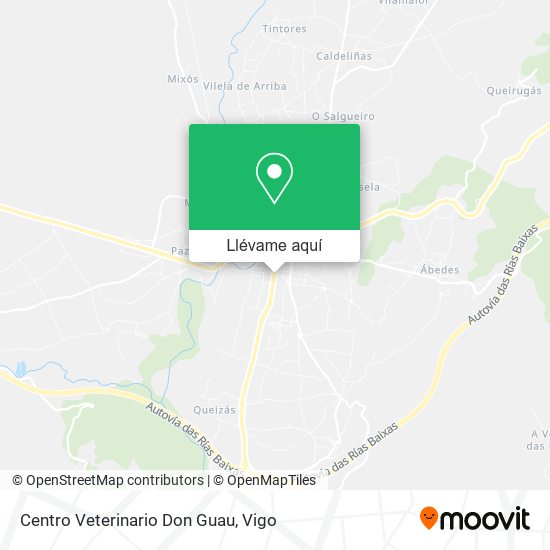 Mapa Centro Veterinario Don Guau