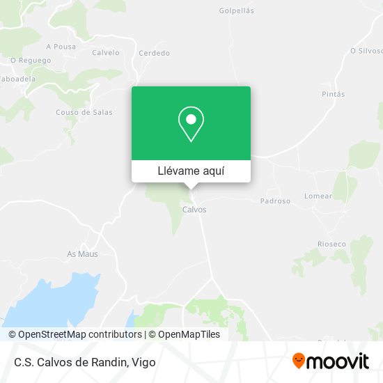 Mapa C.S. Calvos de Randin