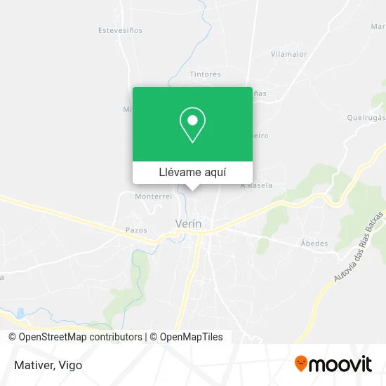 Mapa Mativer
