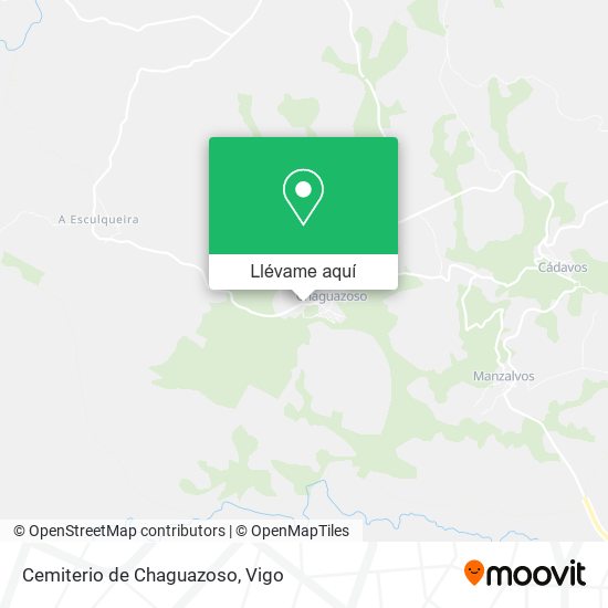 Mapa Cemiterio de Chaguazoso