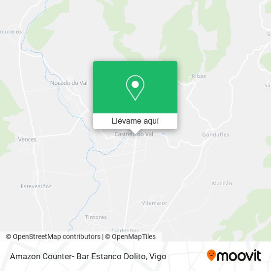 Mapa Amazon Counter- Bar Estanco Dolito