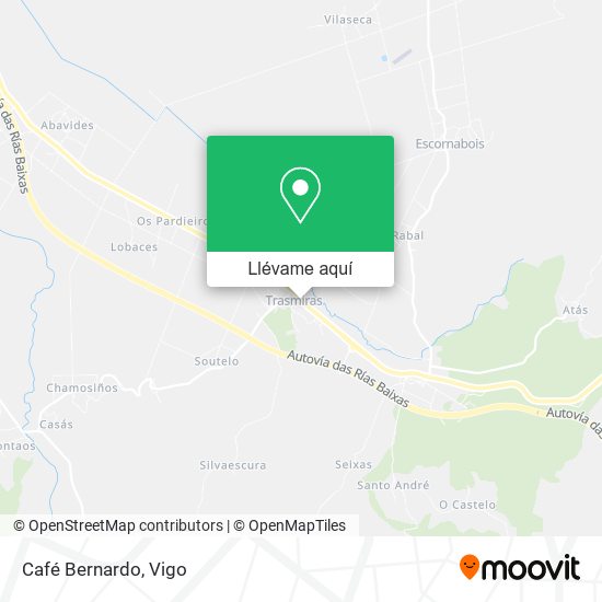 Mapa Café Bernardo