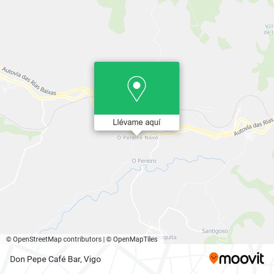 Mapa Don Pepe Café Bar