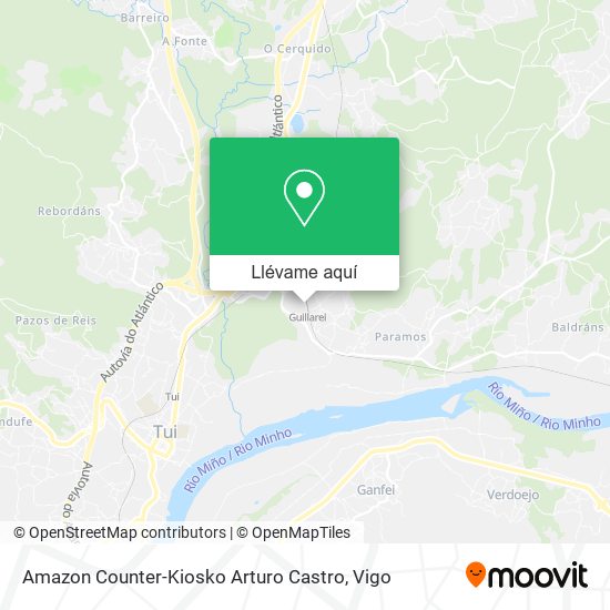 Mapa Amazon Counter-Kiosko Arturo Castro