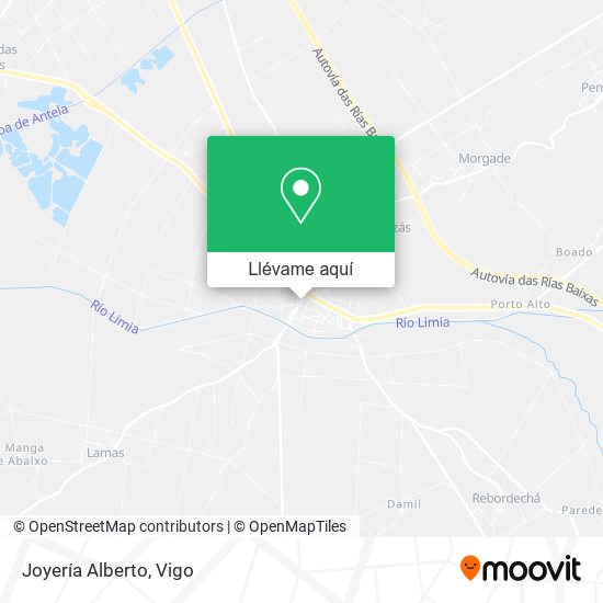 Mapa Joyería Alberto