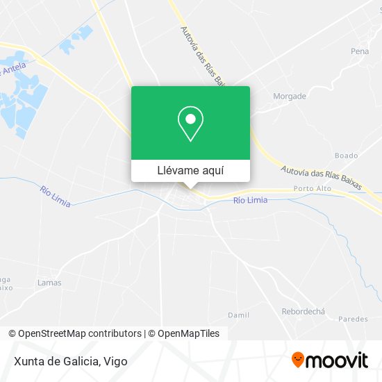 Mapa Xunta de Galicia