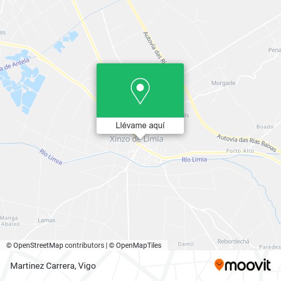 Mapa Martinez Carrera