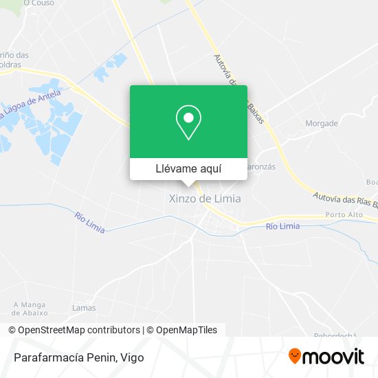 Mapa Parafarmacía Penin