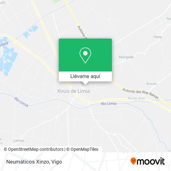 Mapa Neumáticos Xinzo