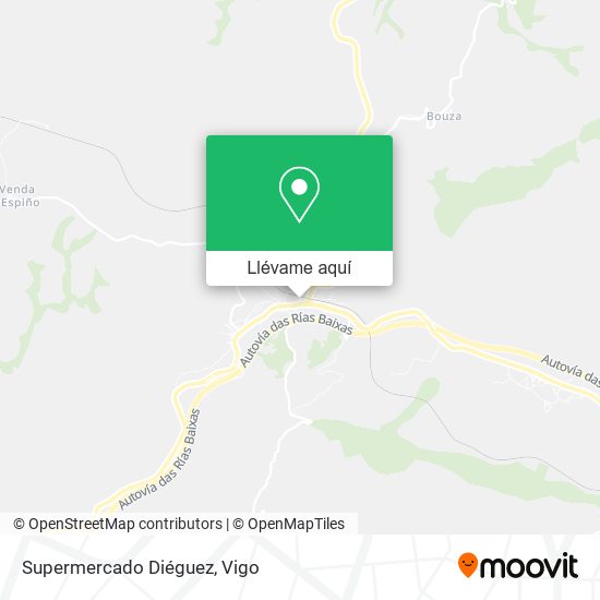 Mapa Supermercado Diéguez