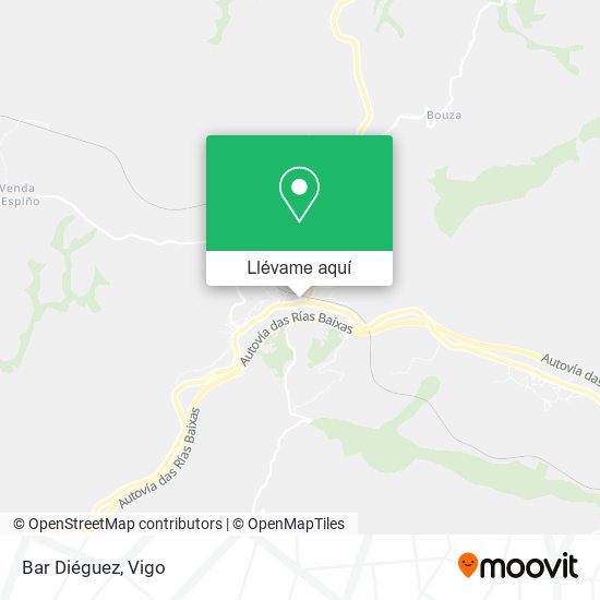 Mapa Bar Diéguez