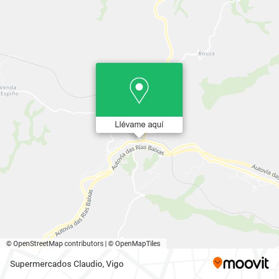 Mapa Supermercados Claudio