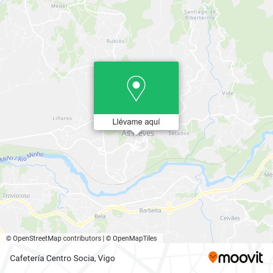 Mapa Cafetería Centro Socia