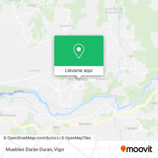 Mapa Muebles Durán Duran