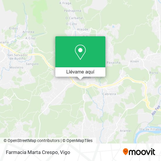 Mapa Farmacia Marta Crespo
