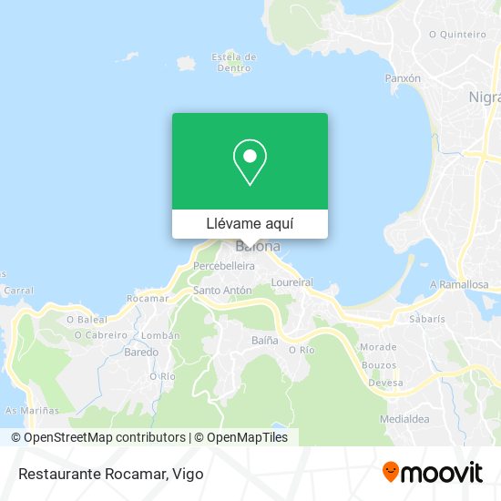 Mapa Restaurante Rocamar