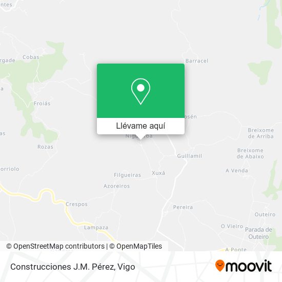 Mapa Construcciones J.M. Pérez
