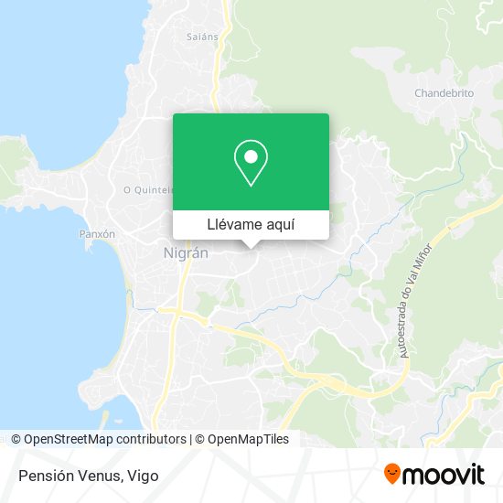 Mapa Pensión Venus