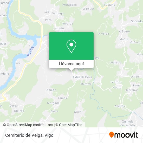 Mapa Cemiterio de Veiga