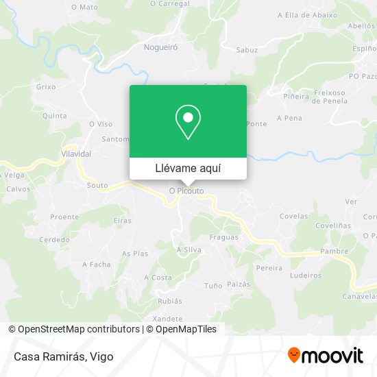 Mapa Casa Ramirás