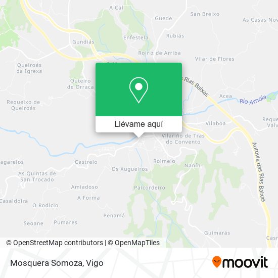 Mapa Mosquera Somoza