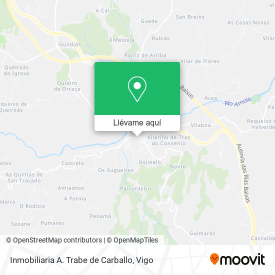 Mapa Inmobiliaria A. Trabe de Carballo