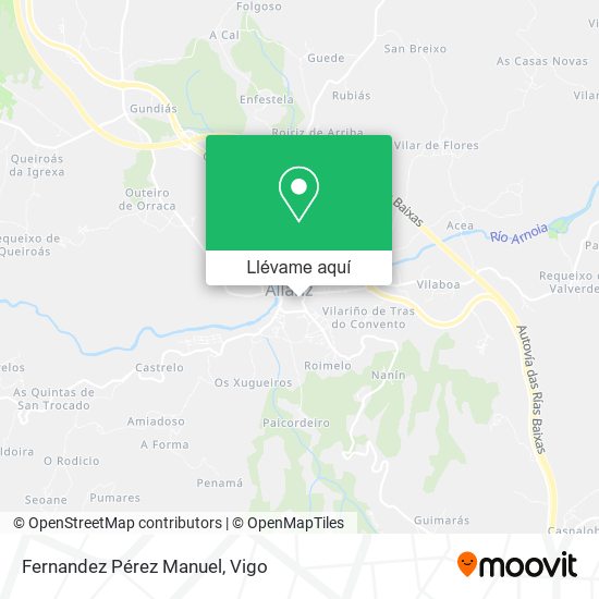 Mapa Fernandez Pérez Manuel