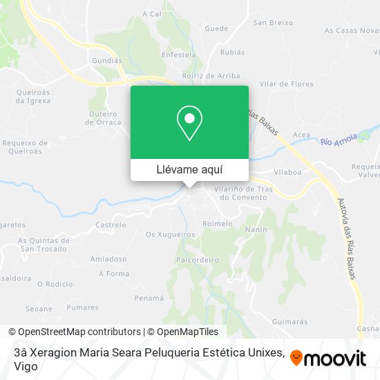 Mapa 3â Xeragion Maria Seara Peluqueria Estética Unixes