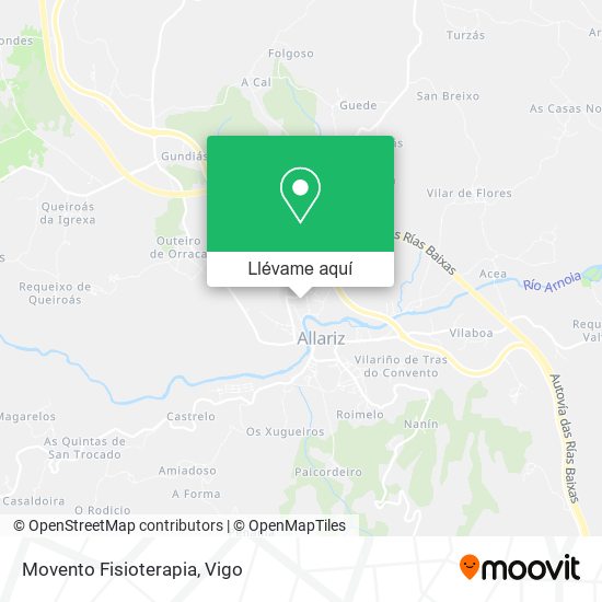 Mapa Movento Fisioterapia