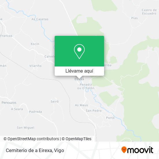Mapa Cemiterio de a Eirexa