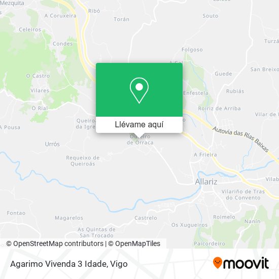 Mapa Agarimo Vivenda 3 Idade