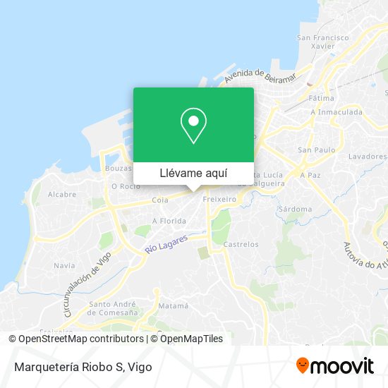 Mapa Marquetería Riobo S