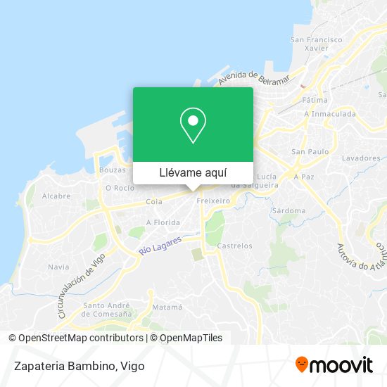 Mapa Zapateria Bambino