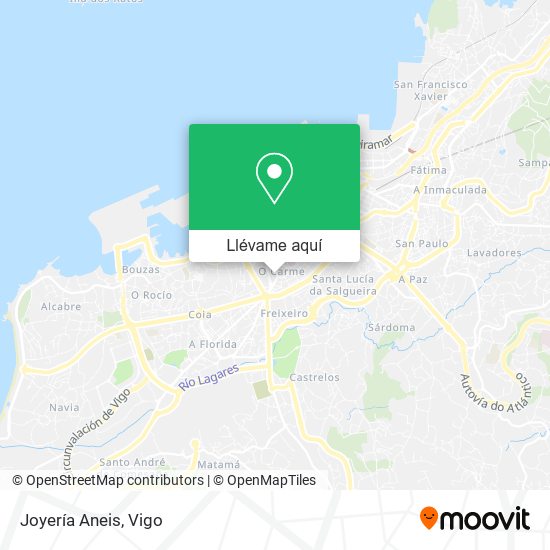 Mapa Joyería Aneis