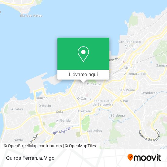 Mapa Quirós Ferran, a
