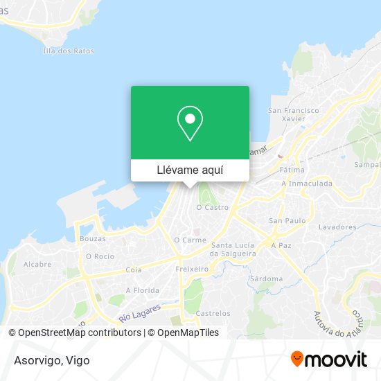 Mapa Asorvigo