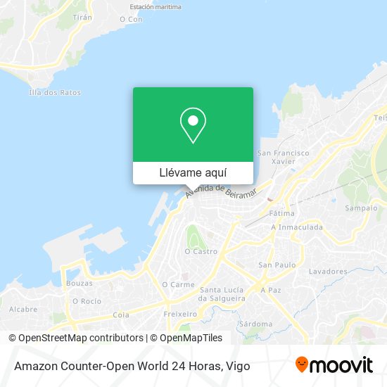 Mapa Amazon Counter-Open World 24 Horas