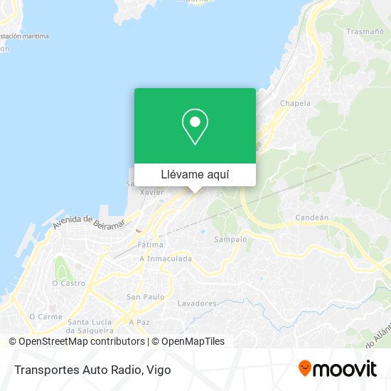 Mapa Transportes Auto Radio