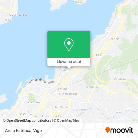 Mapa Arela Estética