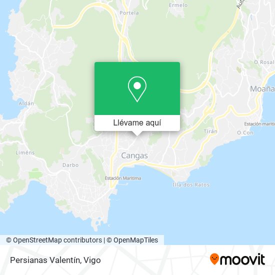 Mapa Persianas Valentín